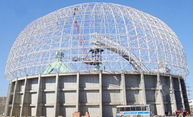 集安圆形煤场网架